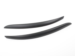 ES#3048116 - BM-0236-ABS - Headlight Eyelids - ABS - Add aggressive styling to your front end - AUTOTECKNIC - BMW