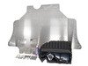 ES#3083651 - 018573ECS01KT3 - Ultimate Oil Pan Protection Package - Featuring the ECS Street Shield Aluminum Skid Plate and the stamped steel oil pan replacement kit! - Assembled By ECS - Audi