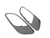 ES#3023045 - BM-0238-MATTE - Hood Vent Trim Kit - Matte Black - Direct replacement matte black hood vent trims - AUTOTECKNIC - BMW