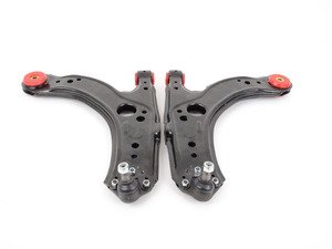 ES#3022092 - SBFMK4CAP-BJ - Performance Lower Control Arm Kit - Featuring Prothane bushings for increased feeling and response. Also includes ball joints. - Black Forest Industries - Volkswagen