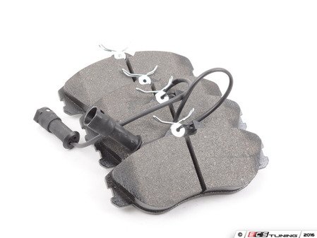 ES#2130112 - 447698151F - Front Brake Pad Set - With Sensors, for dual piston calipers - Textar - Audi