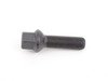 ES#2730980 - 1454303SW - Ball Seat Wheel Bolt (Black) - 14x1.5x43mm - Priced Each - Produced for running spacers with your OE wheels - H&R - Audi Volkswagen