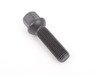 ES#2730980 - 1454303SW - Ball Seat Wheel Bolt (Black) - 14x1.5x43mm - Priced Each - Produced for running spacers with your OE wheels - H&R - Audi Volkswagen