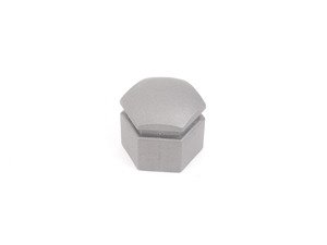 ES#395630 - 4L0601173Z37 - Wheel Bolt Cover - Grey - Priced Each - Covers the lug bolt head for a cleaner look. 19mm - Genuine Volkswagen Audi - Audi