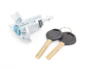 ES#3028613 - 51217035421 - Door Lock With Key - Left - Keep your belongings secure, replace your lock cylinder. Includes new door key - URO - BMW