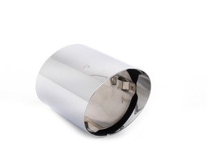ES#2135833 - 18307600123 - Exhaust tip - priced each - Chrome - Genuine BMW - BMW