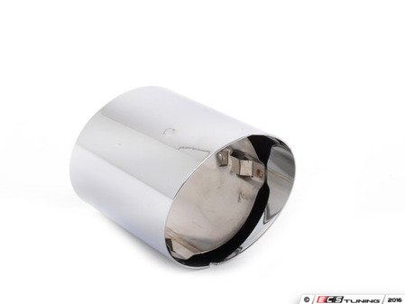 ES#2135833 - 18307600123 - Exhaust tip - priced each - Chrome - Genuine BMW - BMW