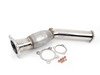 ES#2972519 - EXH-TDP-004-B8HF - 3" High Flow Catalytic Converter - Designed to seamlessly fit in place of factory catalytic converter - CTS - Audi