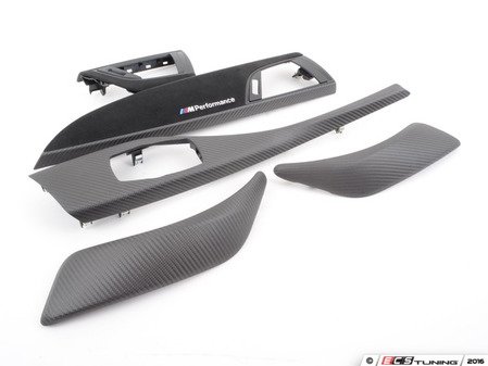 ES#2714659 - 51952333984 - BMW Performance Interior Trim Set - (NO LONGER AVAILABLE) - Give your interior that style you love from BMW Performance. Carbon Fiber/ Alcantara - Genuine BMW M Performance - 