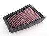 ES#3072748 - 33-3031 - Performance Engine Air Filter - Left - Drop-in high flow replacement for your vehicle - K&N - Audi