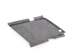 ES#74753 - 51117175318 - Bumper Grille Block Off Plate - Right - Black. Located on the lower right portion of the front bumper - Genuine BMW - BMW
