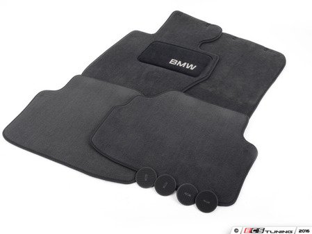 ES#2498825 - 82112293534 - Carpeted floor mat - set  - (NO LONGER AVAILABLE) - Black - Genuine BMW - 