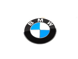 ES#65821 - 36136767550 - BMW Wheel Center Cap Emblem - 64.5mm - A replacement sticker for your center cap, flat. - Genuine BMW - BMW