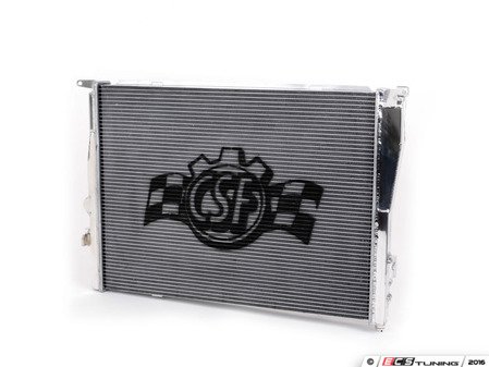 ES#2992661 - 7059 - E9x M3 High Performance Aluminum Radiator - Ultra-efficient dual-core, triple-pass radiator from the leader in E9X M3 cooling. Cooler engine temps mean more power and longer life of engine components. - CSF - BMW