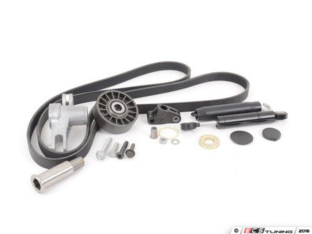 ES#2771091 - 0119978592KT6 - Accessory Belt Kit - Level 3 - Includes Complete Belt Tensioner Assembly, Tensioner Pulley, Tensioner Damper, Belt, And Hardware - Assembled By ECS - Mercedes Benz
