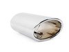 ES#2806460 - 5G0253825D - Exhaust Tip - Left - Chrome tip found on the driver's side exhaust exit - Genuine Volkswagen Audi - Volkswagen