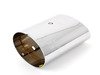 ES#2806460 - 5G0253825D - Exhaust Tip - Left - Chrome tip found on the driver's side exhaust exit - Genuine Volkswagen Audi - Volkswagen