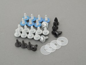 ES#2569971 - C6FNDRHRDWR - Front Fender Hardware Kit - Priced Each - Includes all of the hardware needed to install one front fender on your vehicle - Genuine Volkswagen Audi - Audi