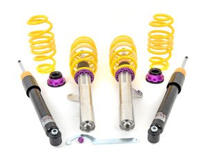 ES#4024174 - 102800CB - KW V1 Series Coilover Kit - Fixed Damping - Variant 1 coilovers offer the best balance between sporty driving and comfort - KW Suspension - Volkswagen