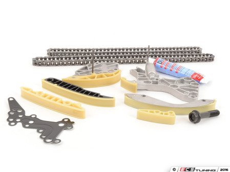ES#2582098 - 07K109231AKT - Timing Chain Kit - Kit includes everything needed for a fast repair - Assembled By ECS - Volkswagen