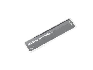 ES#78970 - 51141870904 - Paint Plate - Polaris Metallic plate label - Genuine BMW - BMW