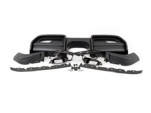 ES#2805466 - 51192339047 - JCW Pro Rear Diffuser Kit W/O PDC F56 F57  - Attaches to the JCW rear aero bumper - Genuine MINI - MINI