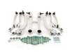 ES#3046839 - 034-401-1004 -  Density Line Complete Front Control Arm Kit - Includes new control arms with Density Line control arm bushings and hardware - 034Motorsport - Audi
