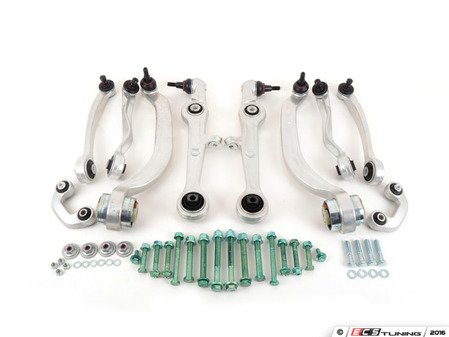 ES#3046839 - 034-401-1004 -  Density Line Complete Front Control Arm Kit - Includes new control arms with Density Line control arm bushings and hardware - 034Motorsport - Audi