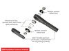 ES#3010348 - 003245ECS03 -  ECS Performance Pendulum Mount - Simply the best solution to controlling engine movement while decreasing wheel hop! - ECS - Audi Volkswagen