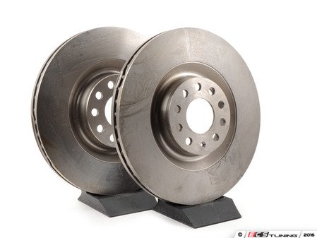 ES#3780 - 8E0615301TKT3 - Front Brake Rotors - Pair (345x30) - (NO LONGER AVAILABLE) - Restore the stopping power in your vehicle - Pilenga - 