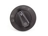 ES#8602 - 1C0941531AKOS - Standard European Headlight Switch - Black - Controls headlights, parking lights, front fog lights, and rear fog lights - Vemo - Volkswagen