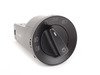 ES#8602 - 1C0941531AKOS - Standard European Headlight Switch - Black - Controls headlights, parking lights, front fog lights, and rear fog lights - Vemo - Volkswagen