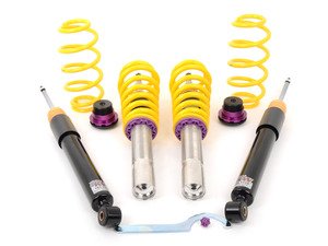 ES#2828652 - 18010090KT - KW Street Comfort Coilover Kit - Street Comfort coilovers offer sport handling with adjustable rebound dampening - KW Suspension - Audi