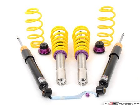 ES#2828652 - 18010090KT - KW Street Comfort Coilover Kit - Street Comfort coilovers offer sport handling with adjustable rebound dampening - KW Suspension - Audi