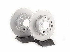 ES#2992376 - 1K0615601AB9KT - Rear Brake Rotors - Pair (253x10) - Restore the stopping power in your vehicle - Meyle - Audi Volkswagen