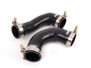 ES#3071764 - 010137ECS02-01KT - High Flow Charge Pipe Coupler Kit - Includes 2 Piece Intercooler Pipe Couplers - Black - Improve your charge airflow path with our Silicone Intercooler Pipe Couplers - ECS - Audi Volkswagen