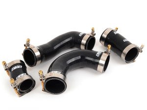 ES#3071772 - 010137ECS01-01KT - High Flow Charge Pipe Coupler Kit - Includes All 4 Intercooler Pipe Couplers - Black - Improve your charge airflow path with our Silicone Intercooler Pipe Couplers - ECS - Audi Volkswagen