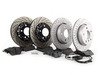 ES#3046854 - 011505ECS01KT2 - Performance Front & Rear Brake Service Kit - Featuring front ECS 2-piece cross drilled and slotted rotors, rear ECS GEOMET rotors, and Hawk HPS pads - Assembled By ECS - 