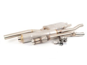 ES#3410031 - me-min/ti/1hKT1 - Akrapovic Evolution Stainless Steel Exhaust System - Titanium Tips ME-MIN/TI/1H
 - High flow Cat Back exhaust with an aggressive sound, 2.5" size - Akrapovic - MINI