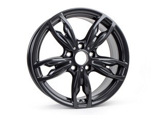 ES#2994126 - 36117847414 - 18" M Double spoke style 436- Priced Each - 18x8.5 ET45 CB 72.6mm. Orbit Grey - Genuine BMW - BMW
