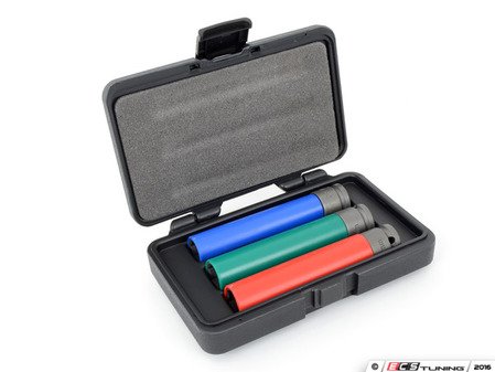 ES#2986421 - 016136SCH01A - Extra Long and Deep Protecta Wheel Nut Socket Set - Extra long and deep protecta sockets are great for extended stud conversions or reaching deep set wheel nuts. - Schwaben - Audi BMW Volkswagen Mercedes Benz MINI Porsche
