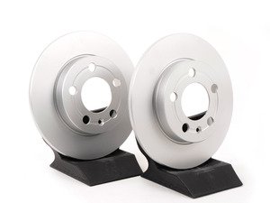 ES#2133620 - 40454018 - Rear Brake Rotors - Pair (239x9) - Featuring a protective Meyle Platinum coating. - Meyle - Audi