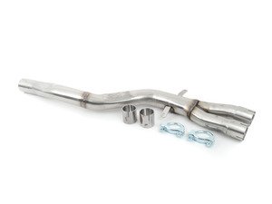 ES#3024763 - 788113 - Supersprint Stainless Center Y-Connecting Pipe - Non-Resonated - Added performance and sound from an industry-leading exhaust manufacturer! - Supersprint - BMW