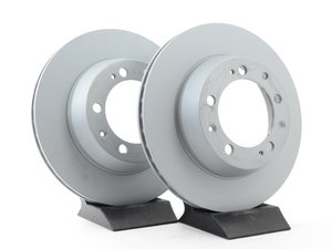 ES#2593388 - 95135204101KT3 - Coated Rear Brake Rotors - Pair 11.77" (299mm) - Rear axle fitment - Both left and right - Zimmermann - Porsche