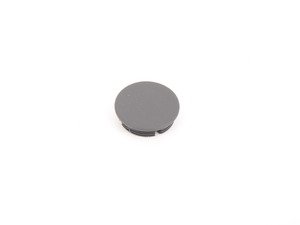 ES#99792 - 51417142325 - E63 Basalt Grey Door Handle Cover Plug - Priced Each - Covers the mounting hardware for the door handle - Genuine BMW - BMW