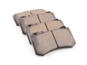ES#2593372 - 0034206220 - Rear Euro Ceramic Brake Pad Set - (NO LONGER AVAILABLE) - Does not include brake pad wear sensor - Akebono - 