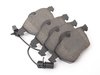 ES#1899317 - 8e0698002 - Front Brake Service Kit - Includes Brembo Rotors & Vaico Pads - Assembled By ECS - Volkswagen