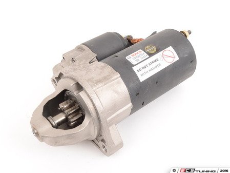 ES#2855234 - 12417610351KT - Remanufactured Starter Motor - With solenoid. Includes refundable $75.00 core charge. - Bosch - 