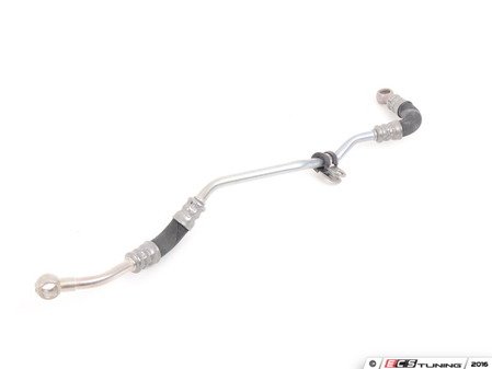 ES#254133 - 11427808153 - E70 X5 Turbocharger Oil Line - Engine to Distribution Piece (Feed) - Genuine BMW - BMW