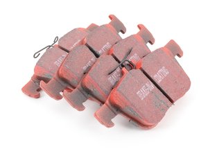ES#3047773 - DP32173C - Rear RedStuff Performance Brake Pad Set - High performance street pad, featuring Kevlar technology - EBC - Audi